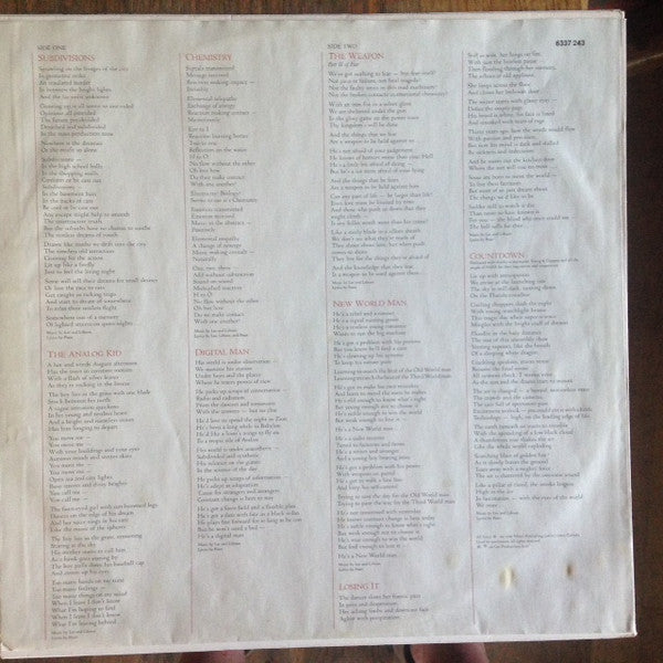 Rush - Signals (tweedehands LP) - Velvet Music