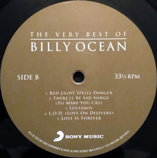 Billy Ocean - The Very Best Of Billy Ocean (LP) - Velvet Music