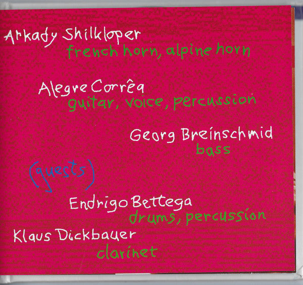 Arkady Shilkloper | Alegre Correa | Georg Breinschmid - Mauve (tweedehands CD) - Velvet Music