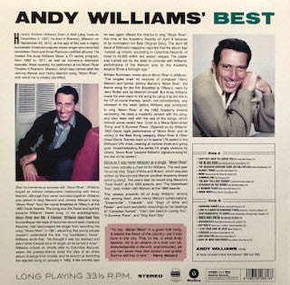 Andy Williams - Andy's Best (LP) - Velvet Music