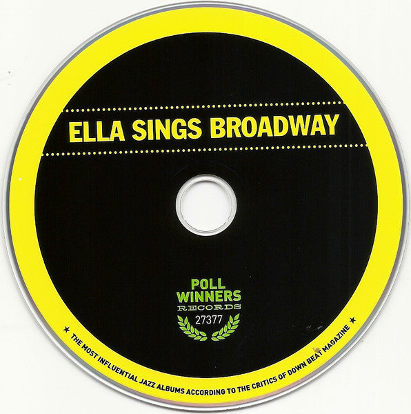 Ella Fitzgerald - Ella Sings Broadway + Ella Swings Gently With Nelson (CD) - Velvet Music