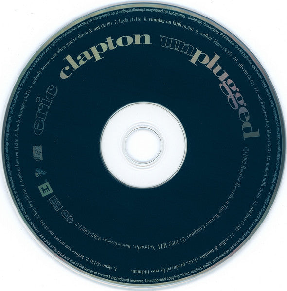 Eric Clapton - Unplugged (used CD)
