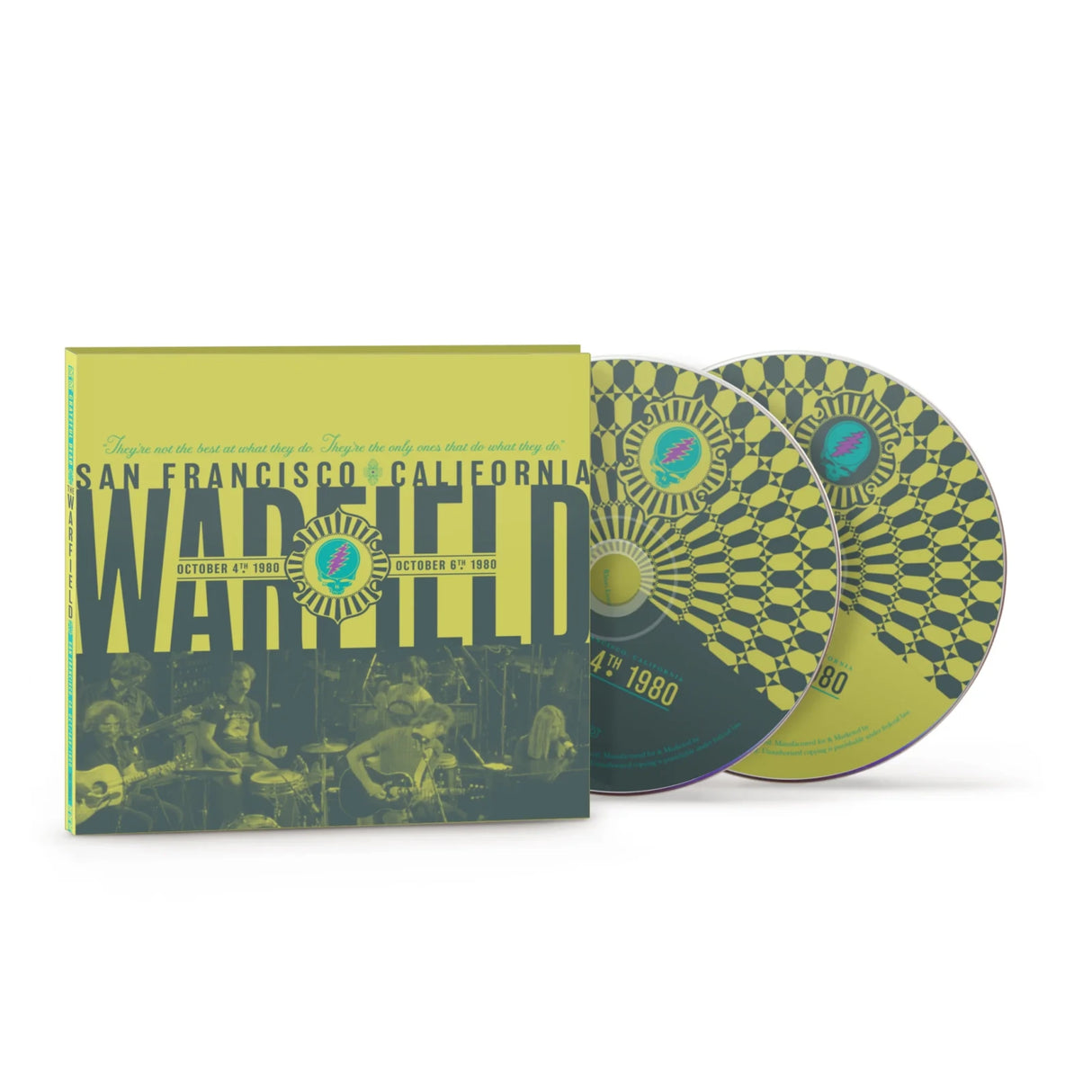Grateful Dead - The warfield, san francisco, ca oct 4 & 6, 1980 (CD) - Velvet Music