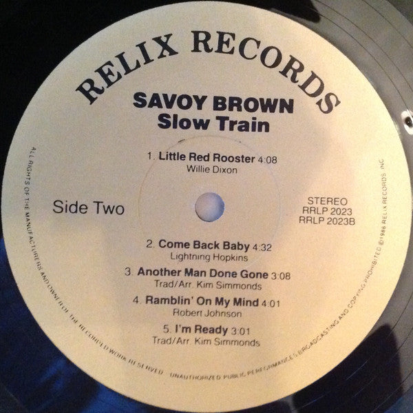 Savoy Brown - Slow Train (An Album Of Acoustic Music) (tweedehands LP) - Velvet Music