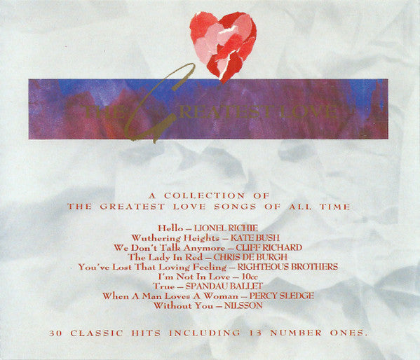 Various - The Greatest Love (tweedehands CD) - Velvet Music
