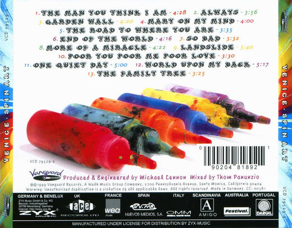 Venice (7) - Spin Art (used CD)