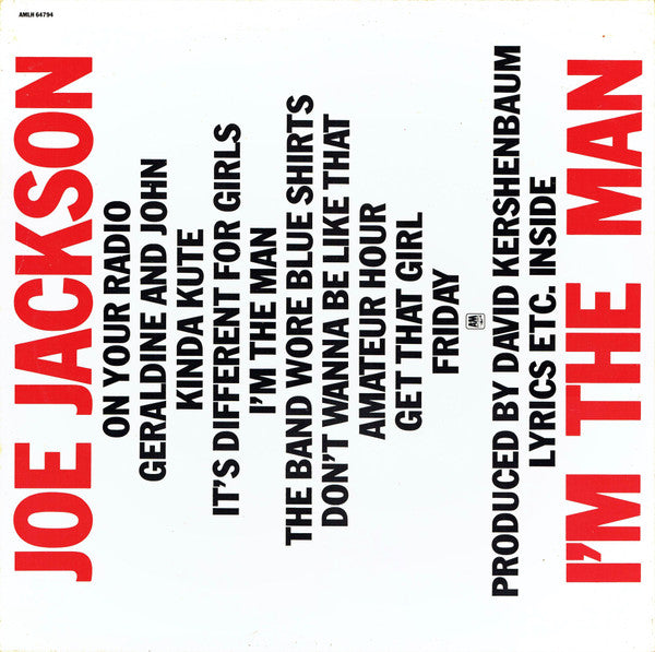 Joe Jackson - I'm The Man (tweedehands CD) - Velvet Music