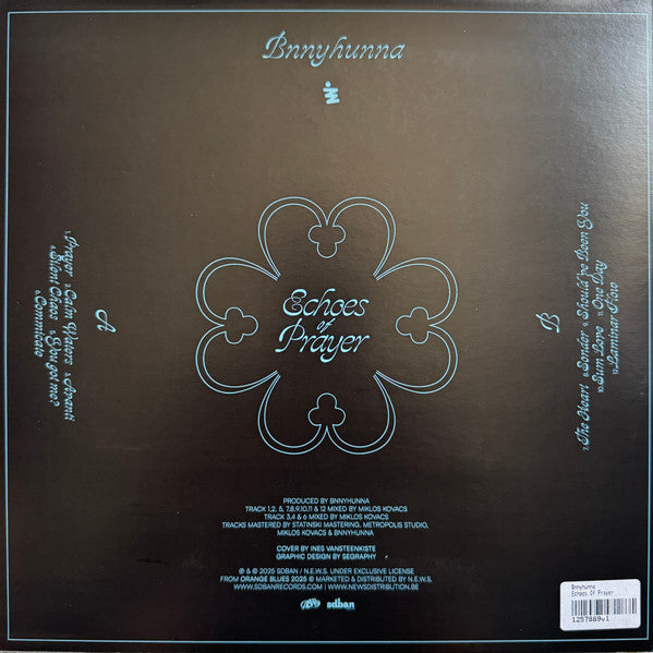 Bnnyhunna - Echoes Of Prayer (LP) - Velvet Music
