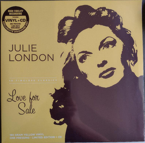Julie London - Love for sale (LP) - Velvet Music