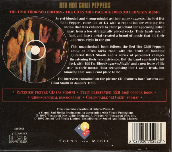 Red Hot Chili Peppers - Fully Illustrated Book & Interview Disc (tweedehands CD) - Velvet Music
