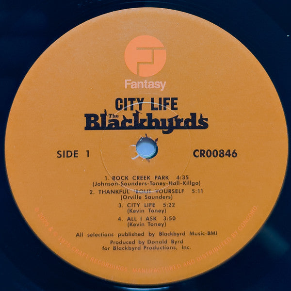 Blackbyrds, The - City Life (LP) - Velvet Music