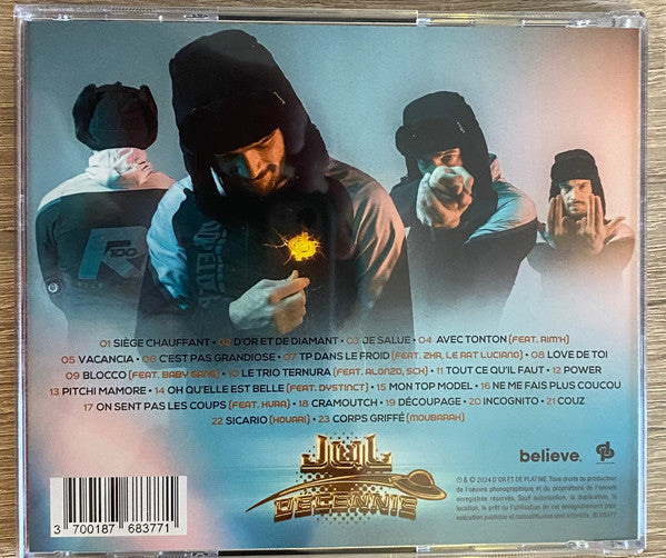 Jul (6) - Décennie (CD)