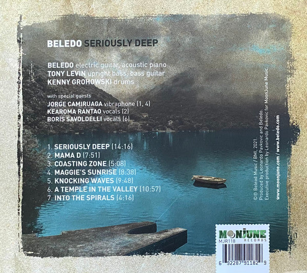 Beledo - Seriously Deep (tweedehands CD) - Velvet Music