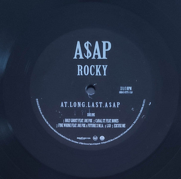 A$ap Rocky - At.long.last.a$ap (LP) - Velvet Music