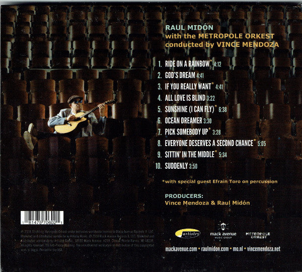 Raul Midón With The Metropole Orchestra - If You Really Want (tweedehands CD)