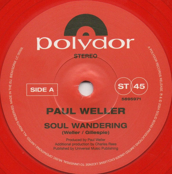 Paul Weller - Rise Up Singing / Soul Wandering (7-inch single)