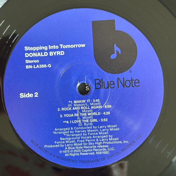 Donald Byrd - Stepping Into Tomorrow (LP) - Velvet Music