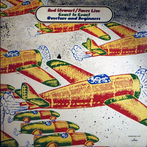 Rod Stewart / Faces (3) - Coast To Coast Overture And Beginners (second hand LP)