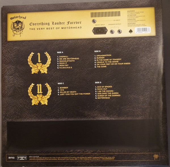 Motörhead - Everything Louder Forever (LP) - Velvet Music