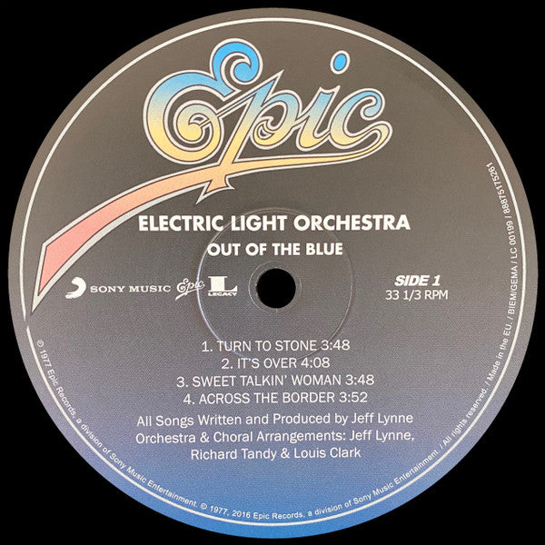 Electric Light Orchestra - Out Of The Blue (LP) - Velvet Music