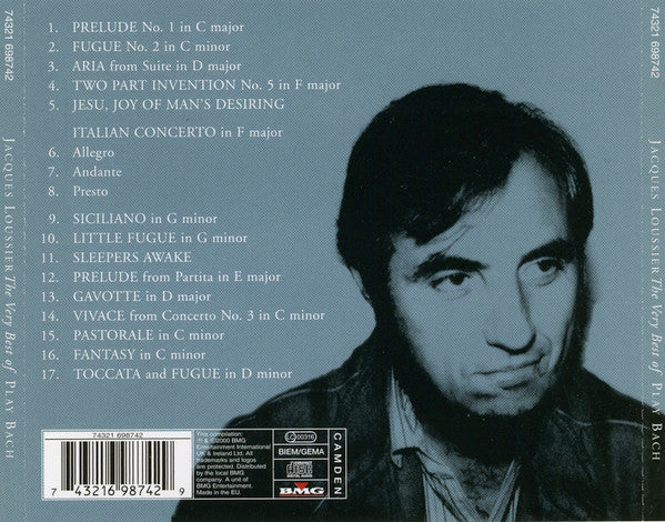 Jacques Loussier - The Very Best Of Play Bach (tweedehands CD) - Velvet Music