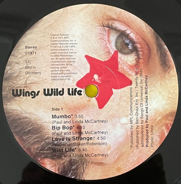 Paul Mccartney & Wings - Wild life (LP) - Velvet Music
