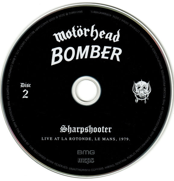 Motörhead - Bomber (CD) - Velvet Music