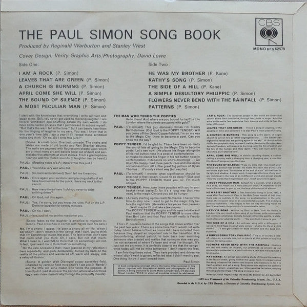 Paul Simon - The Paul Simon Song Book (tweedehands LP) - Velvet Music