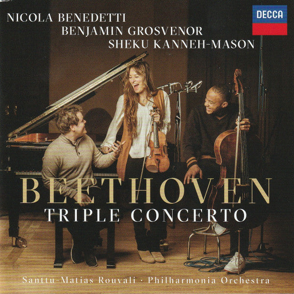 Ludwig van Beethoven, Nicola Benedetti, Benjamin Grosvenor, Sheku Kanneh-Mason - Triple Concerto (LP) - Velvet Music