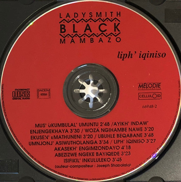 Ladysmith Black Mambazo - Liph' Iqiniso (CD d'occasion)