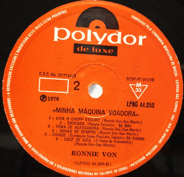 Ronnie Von - Minha Máquina Voadora (LP)
