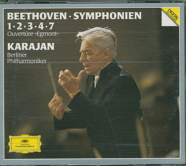 Ludwig van Beethoven, Herbert Von Karajan, Berliner Philharmoniker - 9 Symphonien, Ouvertüren (tweedehands CD) - Velvet Music