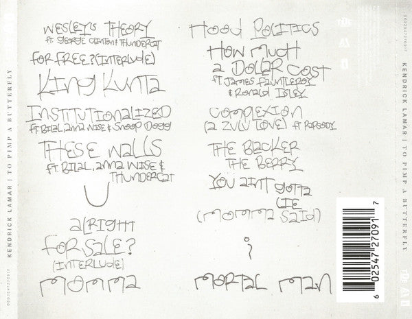 Kendrick Lamar - To Pimp A Butterfly (tweedehands CD) - Velvet Music