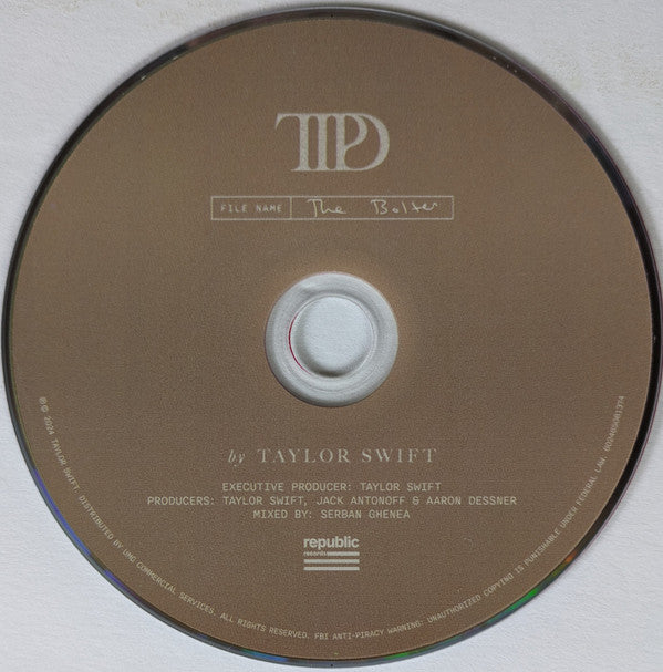 Taylor Swift - The Tortured Poets Department (CD)