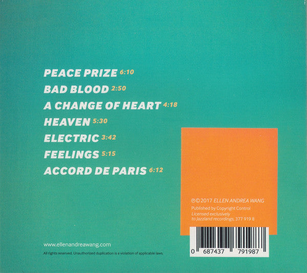 Ellen Andrea Wang - Blank Out (tweedehands CD) - Velvet Music