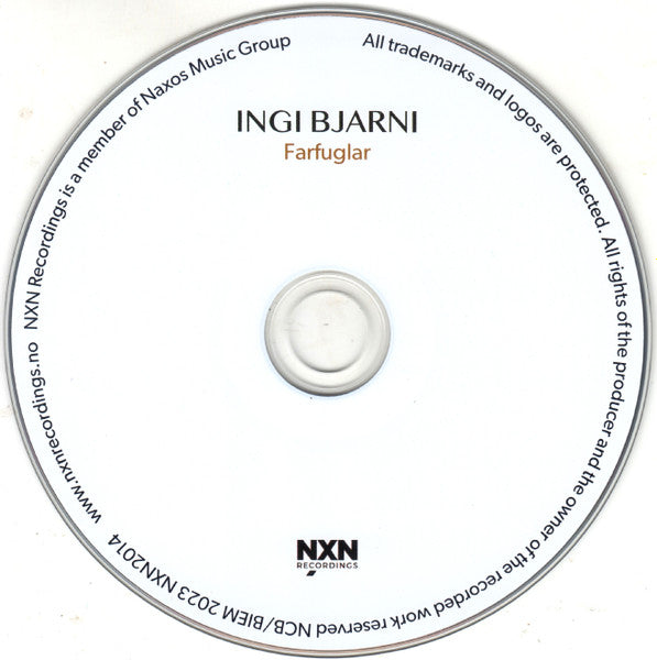 Ingi Bjarni Skúlason - Farfuglar (tweedehands CD) - Velvet Music