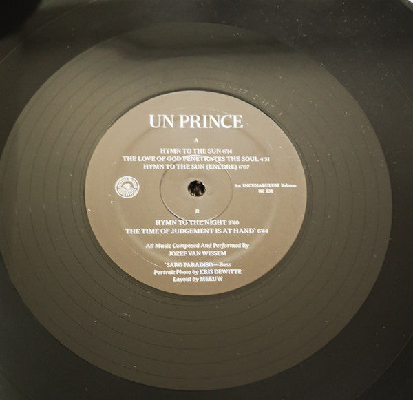 Jozef Van Wissem - Un Prince - Original Soundtrack Recording (LP)