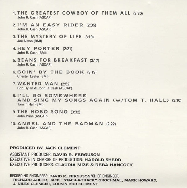 Johnny Cash - The Mystery Of Life (tweedehands CD) - Velvet Music
