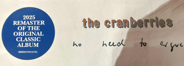 Cranberries, The - No Need To Argue (LP)