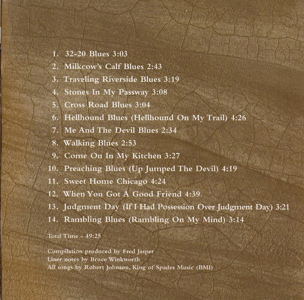John Paul Hammond - At The Crossroads: The Blues Of Robert Johnson (CD)