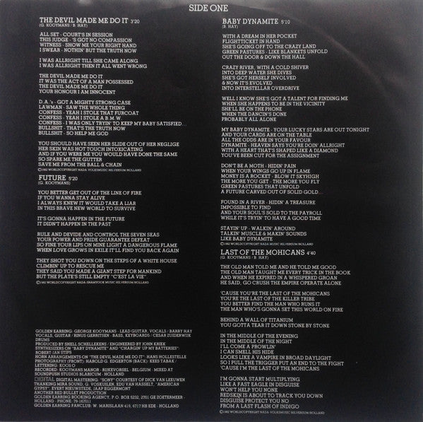 Golden Earring - Cut (tweedehands LP) - Velvet Music