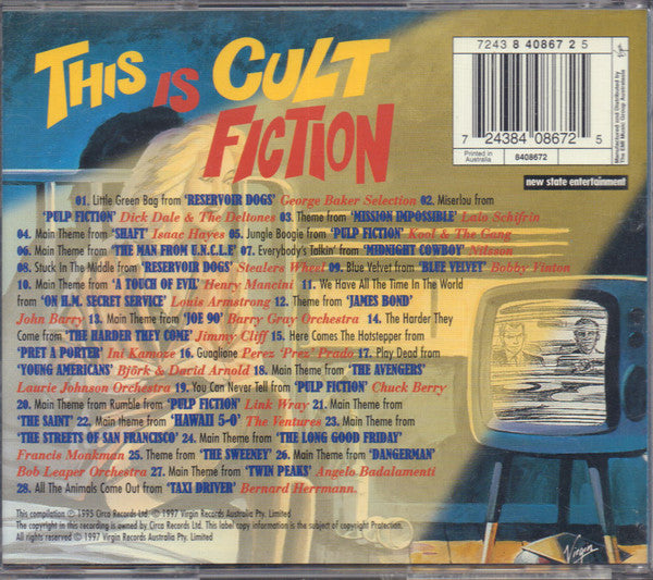 Various - This Is Cult Fiction (CD) - Velvet Music