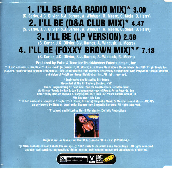 Foxy Brown Featuring Jay-Z - I'll Be (tweedehands CD)