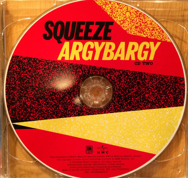 Squeeze (2) - Argybargy (CD) - Velvet Music