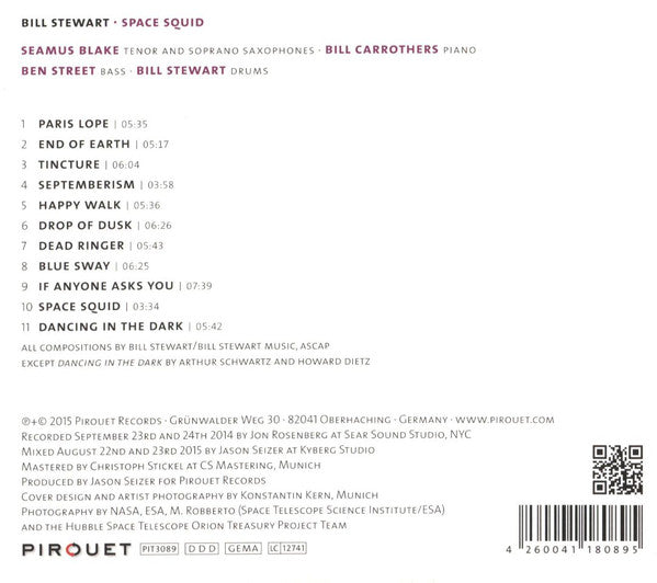 Bill Stewart - Space Squid (second hand CD)