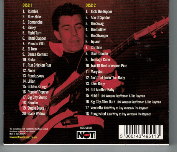 Link Wray - The rumbling guitar sound of link wray (CD)