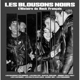 Various - Les Blousons Noirs - L'Histoire Du Rock Français (LP) - Velvet Music