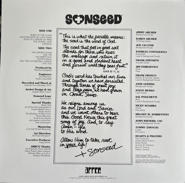 Sonseed - First fruit (LP) - Velvet Music