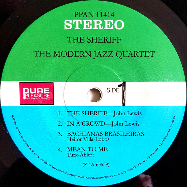 Modern Jazz Quartet, The - The Sheriff (LP) - Velvet Music