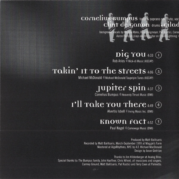 Cornelius Bumpus - Known Fact (tweedehands CD) - Velvet Music
